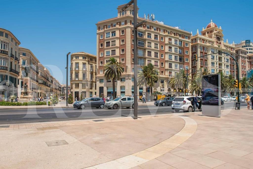 Modern Apartment Next To The Cervantes Theatre By Rems Málaga Exteriör bild